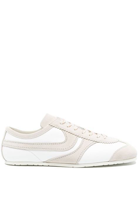 sneakers in suede avorio dries van noten - uomo
